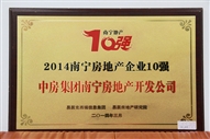 A2、2014南寧房地產(chǎn)企業(yè)10強(qiáng)